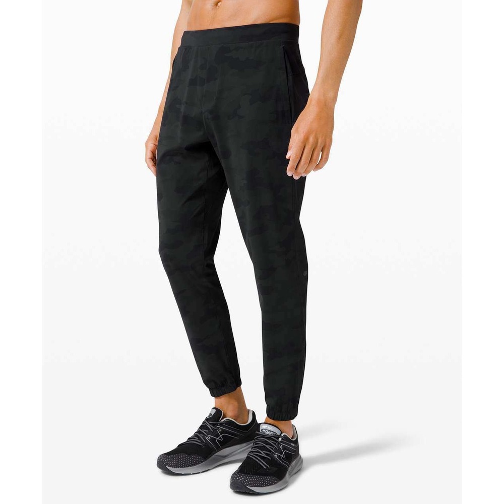 Lululemon Mens Surge‎ Jogger 29 Heritage 365 Camo Black Medium Running Pants